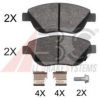 MGA 1134 Brake Pad Set, disc brake